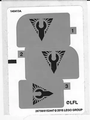 Sticker Sheet for Set 75147 - International Version - (26758/6152447)