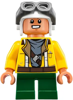 Rowan - Yellow Jacket, Aviator Cap and Goggles