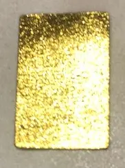Metallic Gold Cloth Sewing 2 x 3