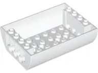 White Slope, Curved 6 x 8 x 2 Inverted Double