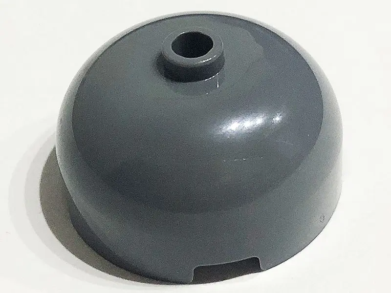 Dark Bluish Gray Brick, Round 3 x 3 x 1 1/3 Dome Top - Open Stud