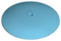 Medium Azure Dish 9 x 9 Inverted with Pin Hole (Radar)