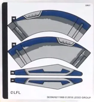 Sticker Sheet for Set 75199 - (36396/6211868)