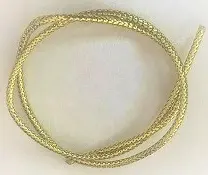 Metallic Gold String, Cord Medium Thickness   34.5cm / 44L