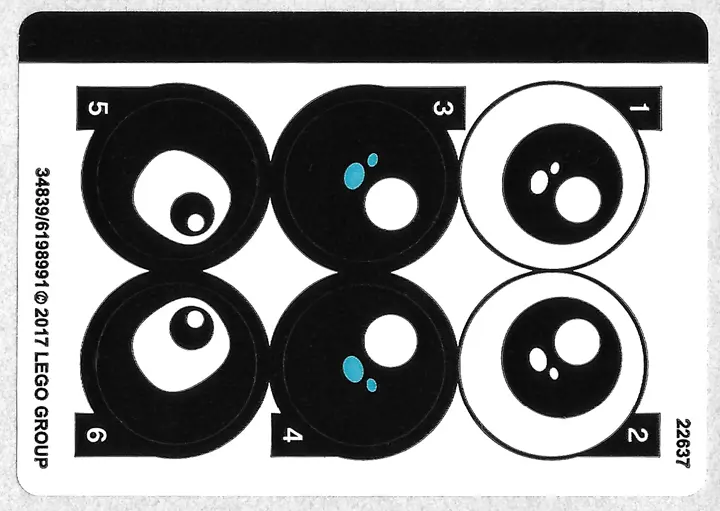 Sticker Sheet for Set 40251 - (34839/6198991)