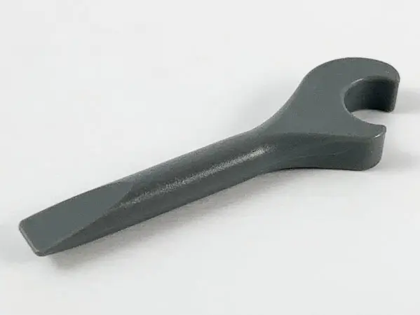 Dark Bluish Gray Minifigure, Utensil Tool Spanner Wrench / Screwdriver