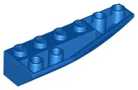 Blue Wedge 6 x 2 Inverted Right