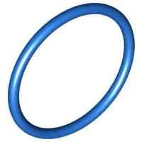 Blue Rubber Belt Extra Extra Large (Round Cross Section) - Approx. 7 x 7