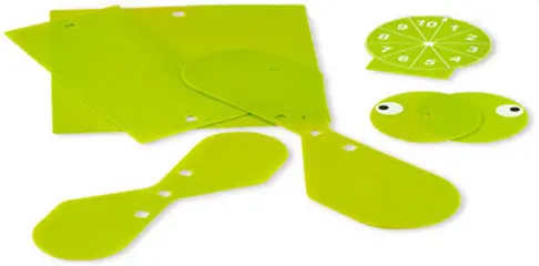 Lime Plastic Foils for Set 9656