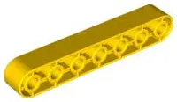 Yellow Duplo Technic Beam 7