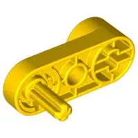 Yellow Duplo Technic Crank Handle