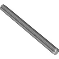 Light Bluish Gray Duplo Technic Axle 6L