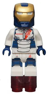 Iron Legion - Trans-Neon Orange Head, Helmet with Visor