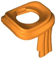 Orange Minifigure Scarf Long Wrapped