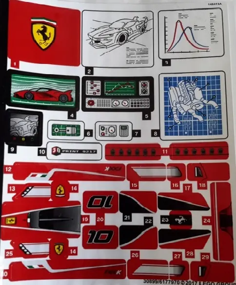 Sticker Sheet for Set 75882 - (30899/6177970)