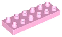 Bright Pink Duplo, Plate 2 x 6
