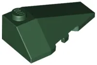 Dark Green Wedge 4 x 2 Triple Right