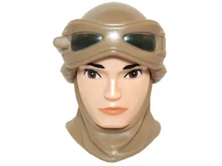 Dark Tan Large Figure Head Modified SW Rey Pattern