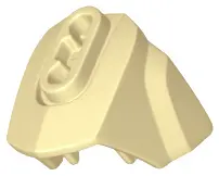 Tan Hero Factory Armor with Ball Joint Socket - Size 3