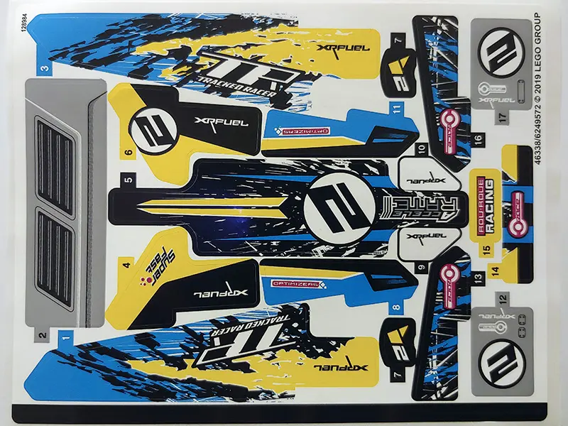 Sticker Sheet for Set 42095 - (46338/6249572)