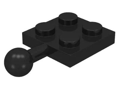 Black Plate, Modified 2 x 2 with Tow Ball