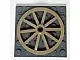 Dark Tan Wheel Wagon 43mm