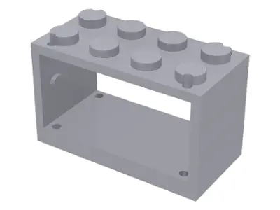 Light Bluish Gray String Reel 2 x 4 x 2 Holder