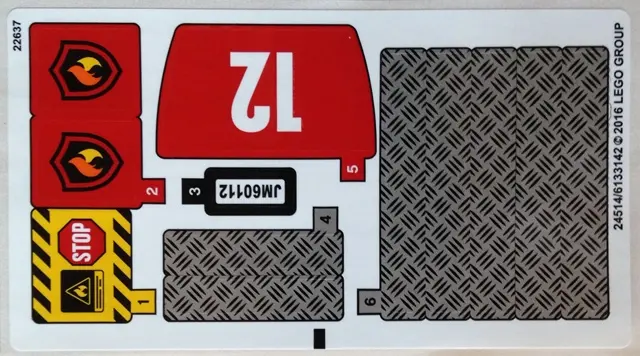 Sticker Sheet for Set 60112 - International Version - (24514/6133142)