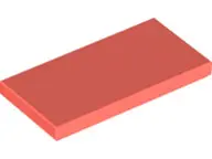 Coral Tile 2 x 4