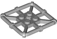 Light Bluish Gray Plate, Modified 2 x 2 with Bar Frame Square