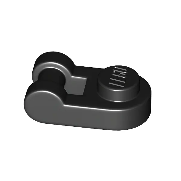 PLATE 1X1 ROUND W/3.2 SHAFT