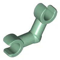Sand Green Arm Skeleton, Bent with Clips (Horizontal Grip)