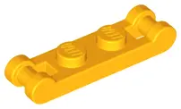 Bright Light Orange Plate, Modified 1 x 2 with Bar Handles on Ends