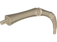Dark Tan Appendage Bony Large with Axle (Leg / Rib / Tail)