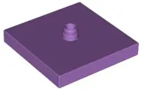 Medium Lavender Duplo Turntable 4 x 4 Base, Flush Surface