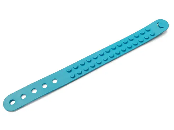 Medium Azure Bracelet with 2 x 14 Studs and 5 Holes