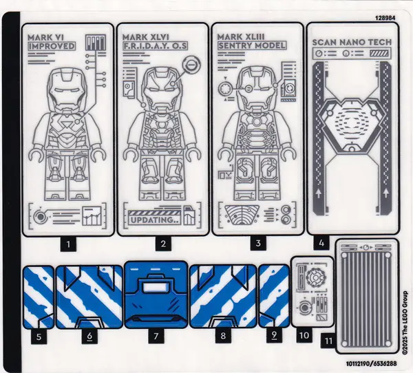 Sticker Sheet for Set 76315 - (10112190/6536288)