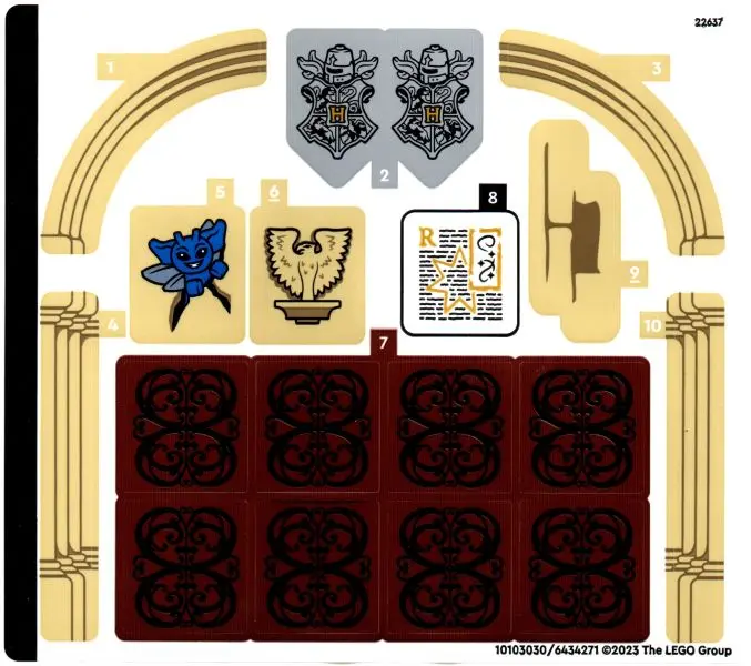 Sticker Sheet for Set 76413 - (10103030/6434271)