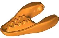 Orange Dinosaur Jaw Lower Raptor