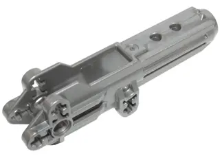 Flat Silver Large Figure Weapon, Rifle Outer Shell 9L