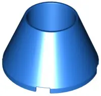 Blue Cone 4 x 4 x 2 Hollow No Studs