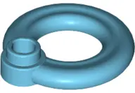 Medium Azure Minifigure, Utensil Flotation Ring (Life Preserver)