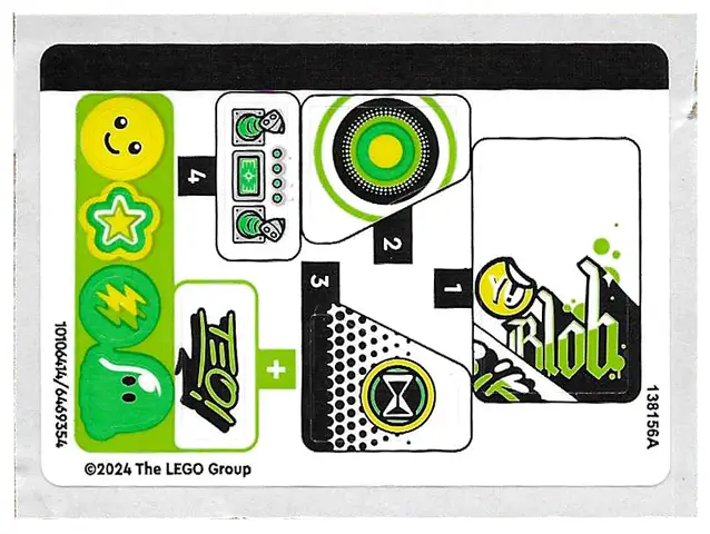 Sticker Sheet for Set 71471 - (10106414/6469354)