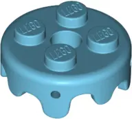Medium Azure Frosting for 2 x 2 Cake with 4 Small Pin Holes
