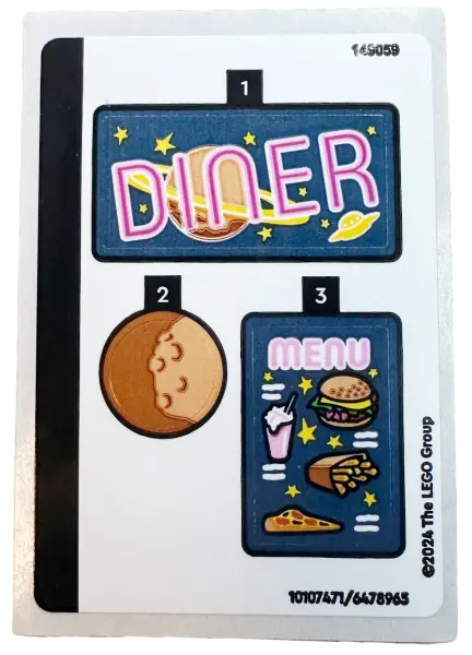 Sticker Sheet for Set 40687 - (10107471/6478965)