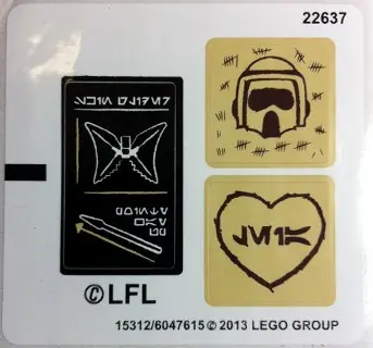 Sticker Sheet for Set 10236 - (15312/6047615)