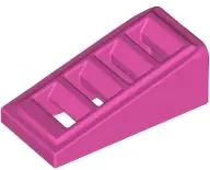 Pink Slope 18 2 x 1 x 2/3 with Grille