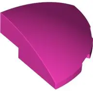 Pink Slope, Curved 3 x 3 Corner Round