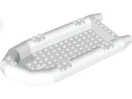 White Boat, Rubber Raft, Large