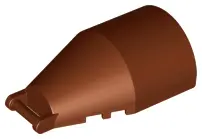 Reddish Brown Windscreen 6 x 4 x 2 Round with Bar Handle